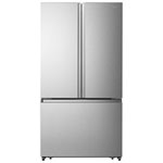 Hisense 36" 26.6 Cu. Ft. Réfrigérateur de porte français (RF27A3FSE) - Titane/Néant