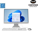 Open Box - ASUS All-in-One Desktop 23.8" FHD, Intel Pentium Gold 7505, 8GB RAM, 512GB SSD, Win 11, White