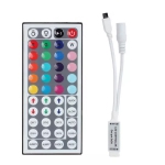 ISTAR Mini IR 44 Keys remote controller DC12V lamp Dimmer Wireless Mini LED RGB Controller for 3528 5050 RGB LED Strips light