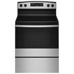 Amana 30" 4.8 Cu. Ft. Self-Clean Freestanding Electric Range (YAER6603SMS) - Stainless Steel