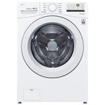 LG 5.2 Cu. Ft. (IEC) Front Load Washer with 6Motion and ColdWash - Energy Star (WM3400CW) - White