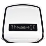 Honeywell 3-in-1 Portable Air Conditioner - (350 sq ft Coverage) - Remote - White, Black