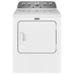 Maytag 7 Cu. Ft. Séchoir électrique avec détection d'humidité, vapeur & 10 Cycles de séchage (YMED5430MW) - blanc