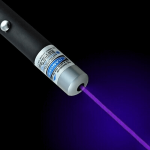 For Powerful Purple Laser Pointer Blue Pen Visible Beam Light Adjustable