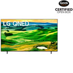 Open Box - LG 86" QNED 4K UHD HDR 120Hz webOS Smart TV (86QNED80UQA) - 2022 - Dark Titan Silver/Ashed Blue - Great for Gaming