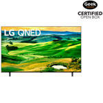 Open Box - LG 65" 4K UHD HDR QNED 120Hz webOS Smart TV (65QNED80UQA) - 2022 - Dark Titan Silver/Ashed Blue - Great for Streaming & Gaming