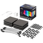 Twinkly Squares RGB Smart LED Light Panels - Combo Kit - 6 Panels