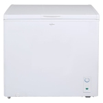 Koolatron Large Chest Freezer 7.0 cu ft (195L), White, Energy-Efficient Manual Defrost, Flat Back