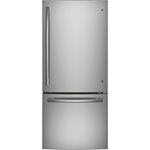 GE 30" 21 Cu. Ft. Bottom Freezer Refrigerator (GDE21DYRKFS) - Stainless - Open Box - Scratch & Dent