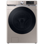 Open Box (Scratch & Dent) Samsung 5.2 Cu. Ft. (IEC) Front Load Washer with Super Speed, Self Clean+, Steam, and Speed Wash (WF45B6300AC/US) - Champagne