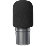 AT2020 Microphone Foam Windscreen Cover, Mic Pop Filter Mask Shield suitable for Audio Technica AT2020, AT2020V (Black)