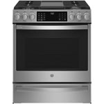 Open Box - GE Profile 30" 5.6 Cu Ft Gas Air Fry Range (PCGS930YPFS) - Stainless - Perfect Condition