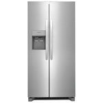 Open Box - Frigidaire 33" 22.3 CuFt Side-By-Side Refrigerator (FRSS2323AS) -Stainless Steel -Scratch & Dent