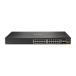HP Aruba CX 6300 24 Ports 1GbE Ethernet Black Wired Hubs & Switches (JL668A#ABA)