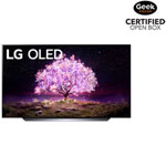 Open Box - LG 77" 4K UHD HDR OLED 120Hz Dolby Vision IQ Dolby Atmos webOS Smart TV (OLED77C1AUB) - 2021 - Great for Movies & Gaming