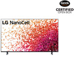 Open Box - LG NanoCell 65" 4K UHD HDR LED webOS Smart TV (65NANO75UPA) - 2021 - Great for Gaming & Streaming