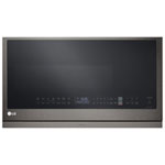 LG Over-The-Range Micro-ondes avec EasyClean & ExtendaVent - 2.1 Cu. Ft. - PrintProof Acier inoxydable noir