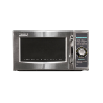 Sharp 1.0 Cu. Ft. Medium-Duty Commercial Microwave Oven with Dial Timer (R-21LCFS) - Stainless steel