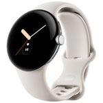 Google Pixel Watch GPS + LTE 40.8mm with Stainless Steel Polished Silver Case