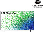 Open Box - LG NanoCell 75" 4K UHD HDR LED webOS Smart TV (75NANO80UPA) - 2021 - Great for Streaming & Gaming