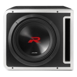 Alpine R2-SB12V Halo Series 12″ Linkable Ported Subwoofer Enclosure