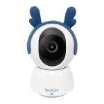 SpotCam Mibo Wireless Pet Security Camera, 2K , Indoor, Night Vision, Two-Way Talk, Motion & Sound Alert, PTZ Pan/Tilt, Pet Tracking, with Free Fulltime Cloud Recording