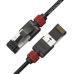 - [Tested with Versiv CableAnalyzer] Cat7 Ethernet Patch Cable -1 FT (3 Pack) 10G Double Shielded RJ45 S/FTP |