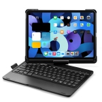 Pour iPad Air 4th 10.9" 2020 Cas de clavier de rétroéclairage sans fil 180 Degré Flip CA