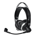 AKG Noise Insulation On Ear Wired Black Headset (HSD171)
