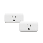 SwitchBot Smart WiFi Plug Mini | Apple HomeKit Enabled, 15A, Bluetooth, Works with Alexa, Google Home, App Remote Control & Timer Function, No Hub Required - 2-pack Bundle