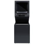 GE Spacemaker 4.5 Cu. Ft. Electric High Efficiency Washer & Dryer Laundry Centre (GUD57EEMTDG) - Diamond Grey