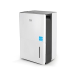 BLACK+DECKER 4500 Sq. Ft. Dehumidifier with Built-In Drain Pump for Continuous Drainage,Energy Star, Digital,White