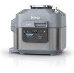 Ninja SF300C Cuisinière rapide Speedi & Air Fryer, 6-Quart Capacité, 10-In-1 Fonctions pour faire cuire, rôtir, sear, sauter, faire cuire lentement, soupe Vide & Encore, 15-Minute Speedi repas, sel de mer gris