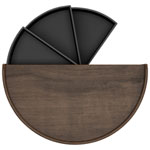 Colour: Black/Walnut