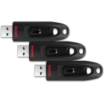 3-pack SanDisk 32GB Ultra USB 3.0 Flash Drive - (SDCZ48-032G-GAM46T)