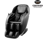 Open Box - Insignia 2D Zero Gravity Full Body Massage Chair - Black / Silver Trim