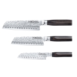Damasiro® EMPEROR Ensemble de Santoku 3