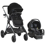 Evenflo Pivot Xpand Modular Stroller with LiteMax Infant Car Seat Ayrshire Black Best Buy Canada