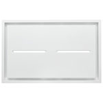 Best 43" Under Cabinet Range Hood (HBC143EWH) - White Stainless Steel