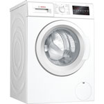 Bosch 300 Series 2.2 Cu. Ft. (IEC) Compact / Lave-linge portable avec cycle d'assainissement et lave-vaisselle - Étoile énergétique (WGA12400UC) - blanc