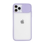 For Apple iPhone 11 Pro Max Purple Case Shockproof TPU Smart Camera Protector Slide Back Cover