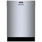 Bosch 24" 300 Series 46dB Smart Front-Contrôle PureDry Lave-vaisselle de précision avec troisième rack (SHE53B75UC) - SS