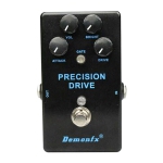 Demonfx Precision Drive Overdrive w/Gate Option Guitar Effect Pedal