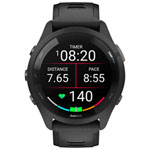 Garmin Précurseur 265 46mm AMOLED Bluetooth GPS Lancer Smartwatch - Noir/Gris de poudre
