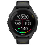 Garmin Forerunner 265S 42mm AMOLED Bluetooth GPS Running Smartwatch - Black/Amp Yellow