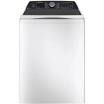 GE Profile 6.2 Cu. Ft. (IEC) Top Load Washer with Sanitize with Oxi, Microban, FlexDispense, and Wi-Fi - Energy Star (PTW705BSTWS) - White