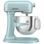 KitchenAid Mélangeur de support professionnel Bowl-Lift - 7Qt - 500-Watt - Eau minérale Bleu