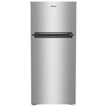 Whirlpool 29" 16.6 Cu. Ft. Top Freezer Refrigerator (WRTX5028PM) - Dolos Steel