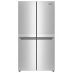 KitchenAid 36" 19.4 Cu. Ft. Counter-Depth French Door Refrigerator (KRQC506MPS) - Metallic Steel