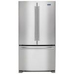 Maytag 33" 22.1 Cu. Ft. French Door Refrigerator with Water Dispenser (MRFF5033PZ) - Stainless Steel